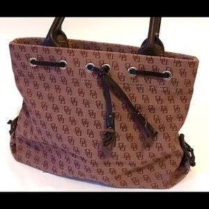 Dooney & Bourke Tassel Tote Satchel Medium